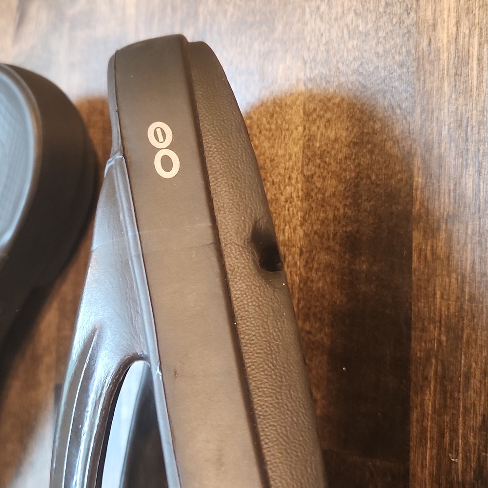 OOFOS Oolala Black Sandals Size 7 Excellent Condition - Picture 3 of 9